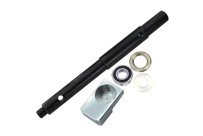 Medium Carbon Steel Cush Drive Input Shaft + Aluminum 7075-T6 Mount + Bearing For Traxxas 1:5 X Maxx 8S / Xrt 8S Monster Truck Upgrades 1