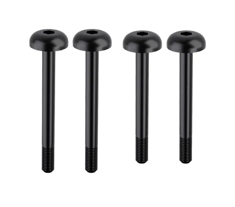 Medium Carbon Steel Front And Rear Lower Arm Outer Pins For Losi 1:24 Micro-B 2Wd Buggy Rtr-Los00007 / 1:28 Micro-T 2S 2Wd Rtr Stadium Truck-Los-1392 Upgrades 1