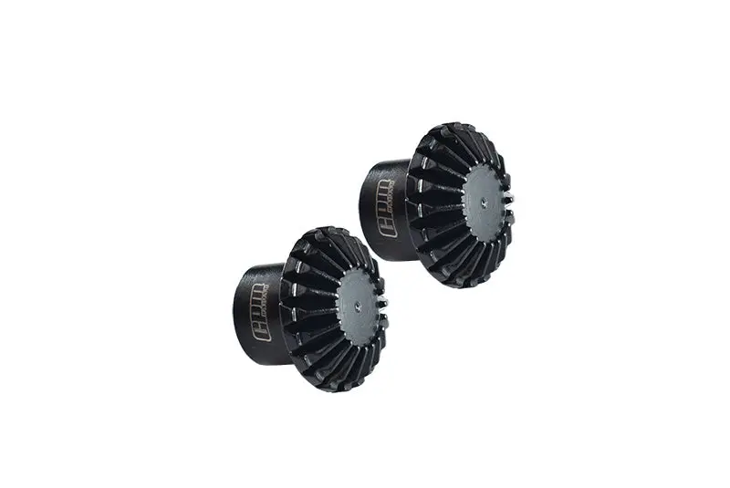 Medium Carbon Steel Front Or Middle Or Rear Differential Output Gears For 1:5 Traxxas X Maxx 6S / X Maxx 8S / Xrt 8S Monster Truck Upgrades - Black 1