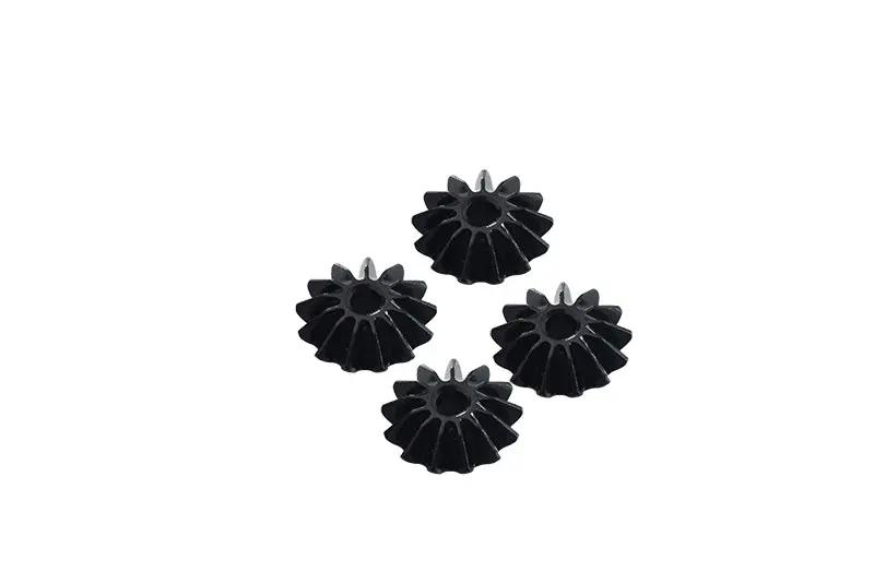 Medium Carbon Steel Front Or Middle Or Rear Differential Spider Gears For 1:5 Traxxas X Maxx 6S / X Maxx 8S / Xrt 8S Monster Truck Upgrades - Black 1