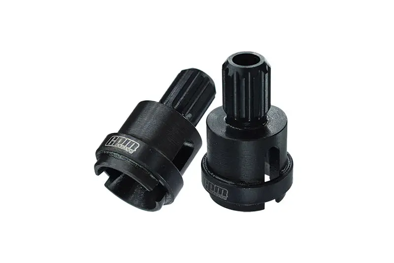 Medium Carbon Steel Front Or Rear Diff Outdrive Cup For 1:5 Traxxas X Maxx 8S / Xrt 8S / 1:6 Sand Car 8S Upgrades - Black 1