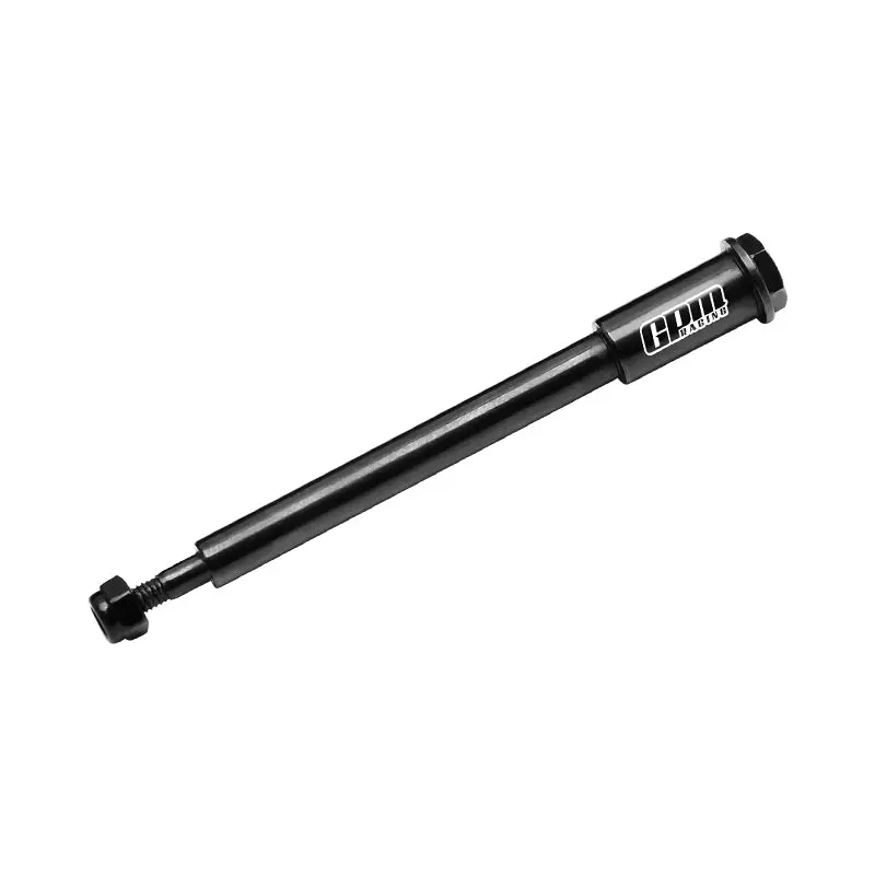 Medium Carbon Steel Front Wheel Axle For Losi 1:4 Promoto-Mx Motorcycle Dirt Bike Rtr Fxr Los06000 Los06002 Upgrade Parts - Black 1