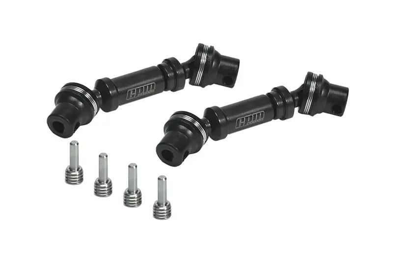 Medium Carbon Steel Front+Rear Center Driveshafts For Losi 1/18 Mini Lmt 4X4 Brushed Monster Truck Rtr-Los01026 Upgrade Parts 1