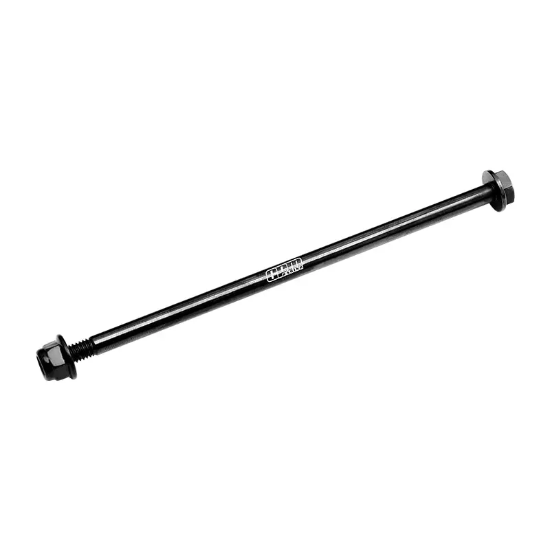 Medium Carbon Steel Rear Wheel Axle For Losi 1:4 Promoto-Mx Motorcycle Dirt Bike Rtr Fxr-Los06000 Rtr Pro Circuit-Los06002 Upgrades - Black 1