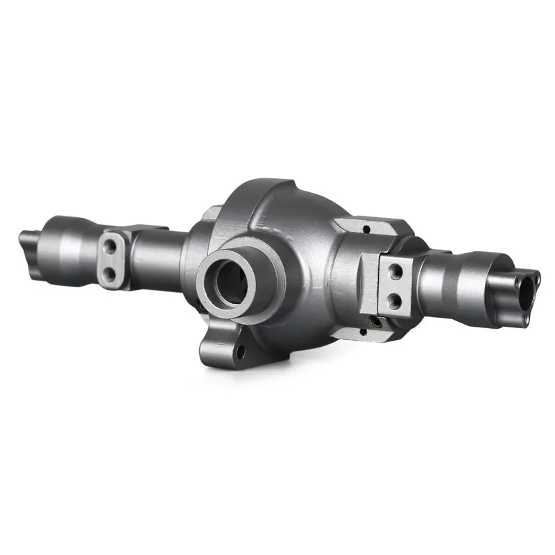 Metal Cnc Axle Shell Housing For 1/10 Rc Crawler Car Redcat Gen8 Upgrade Parts - 1Pc Grey Silver 1