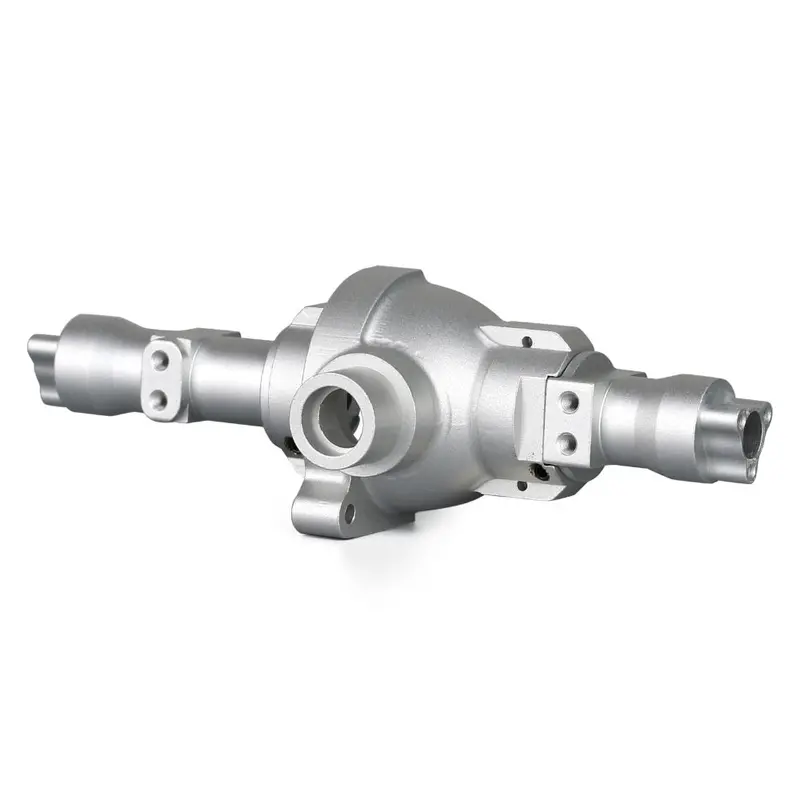 Metal Cnc Axle Shell Housing For 1/10 Rc Crawler Car Redcat Gen8 Upgrade Parts - 1Pc Silver 1