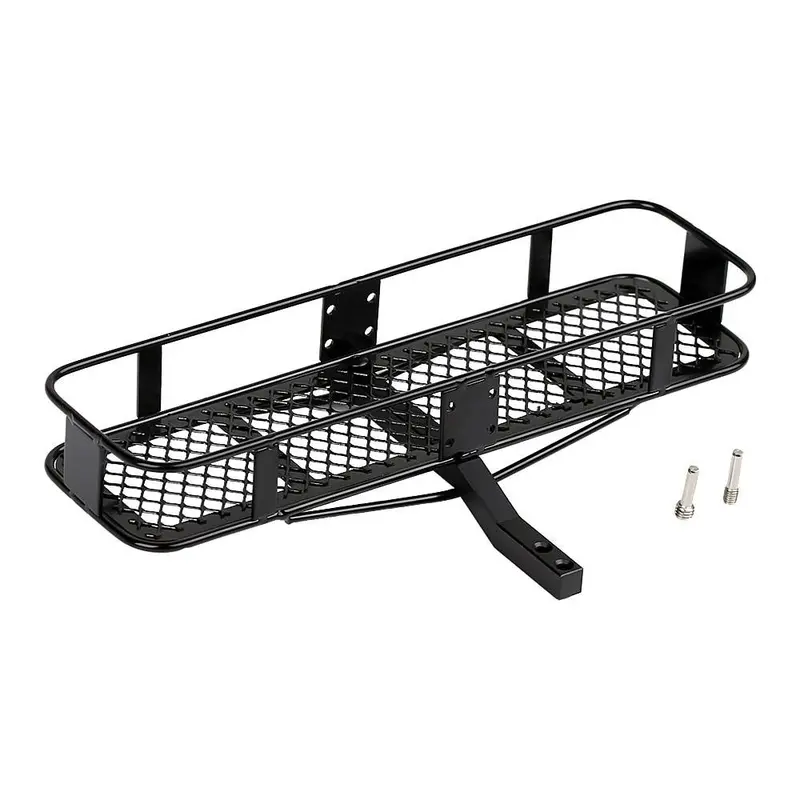 Metal Rear Bumper Back Hitch Carrier For 1/10 Rc Crawler Axial Scx10 90046 Axi03007 Traxxas Trx4 D90 Tf2 - 1Pc Set 1