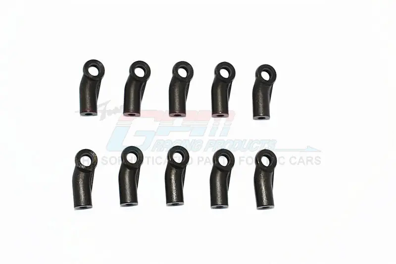 Nylon 4Mm Clockwise And Anticlockwise Ball Links Of 19Mm Long (Count From Middle Of The Hole And Use With 5.8Mm Balls) - 10Pcs Black 1
