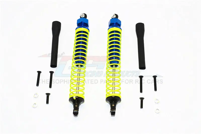 Off Road - Plastic Ball Top Damper (125Mm) - 1Pr Set Blue 1