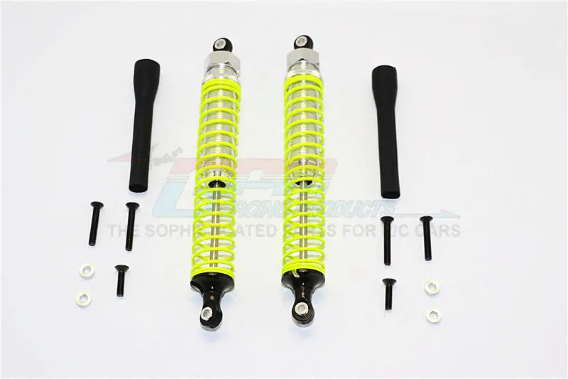 Off Road - Plastic Ball Top Damper (125Mm) - 1Pr Set Silver 1