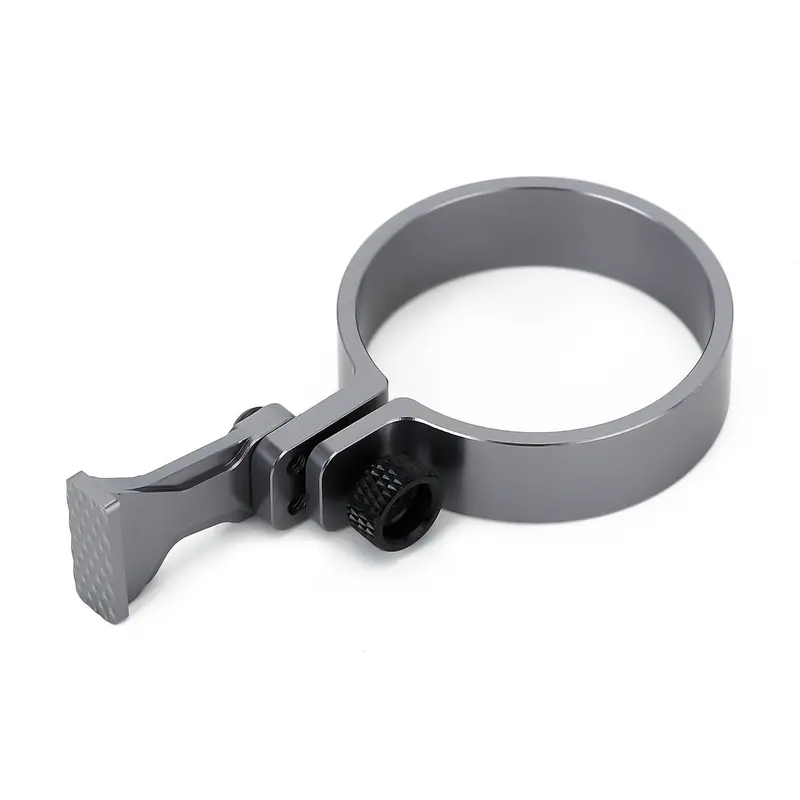 One-Handed Control Adaptor Transmitter Steering Wheel For Rc Car Traxxas Tqi Remote Controller Trx4 Trx6 Slash Summit - 1 Set Gray 1