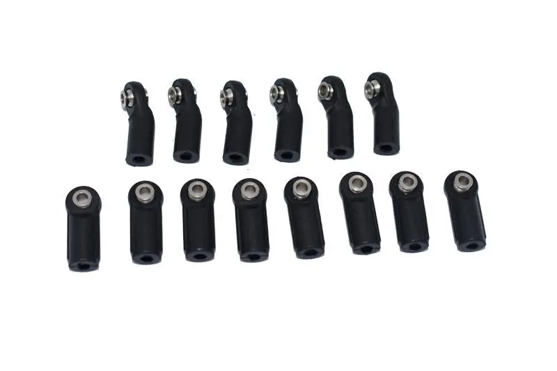 Plastic Ball Ends For Gpm Optional Suspension Links Item# Trx4160 For Traxxas 1/10 Trx-4 Defender 82056-4, Tactical Unit #82066-4 – 14Pc Set Black 1