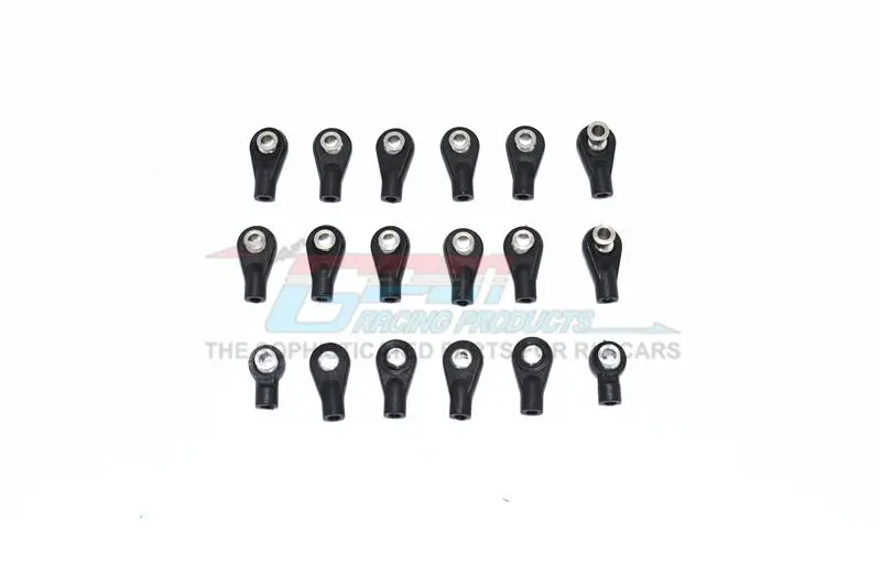 Plastic Ball Ends For Gpm Optional Tie Rods Item# Gt160 For Traxxas Ford Gt 4-Tec 2.0 (83056-4) – 18Pc Set Black 1