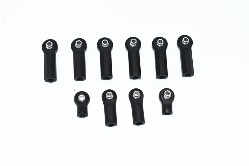 Plastic Ball Ends For Gpm Optional Tie Rods Item# Mak160 For 1/8 Kraton 6S Blx - 10Pc Set Black 1