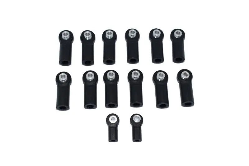 Plastic Ball Ends For Gpm Optional Turnbuckles Item# Sla160p For Traxxas Slash 4X4 & Telluride 4X4 – 14Pc Set Black 1