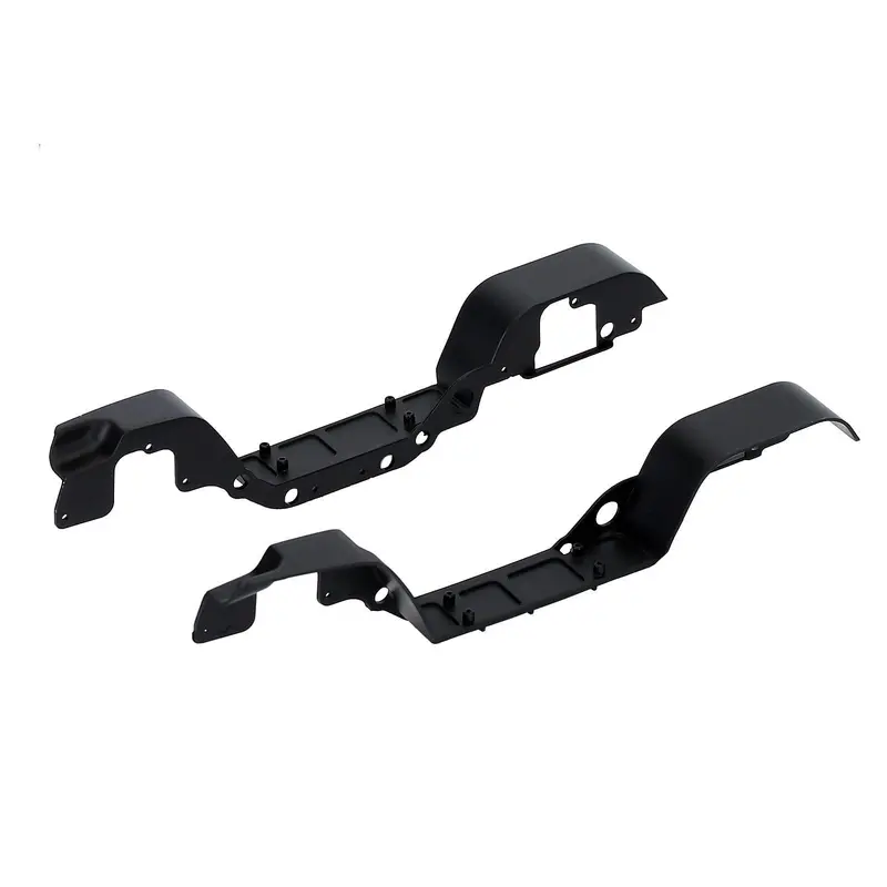 Plastic Mud Flaps Fender For 1/24 Rc Crawler Car Axial Scx24 Axi00002t1 Axi00002t2 2019 Jeep Wrangler Jlu Crc - Black 1