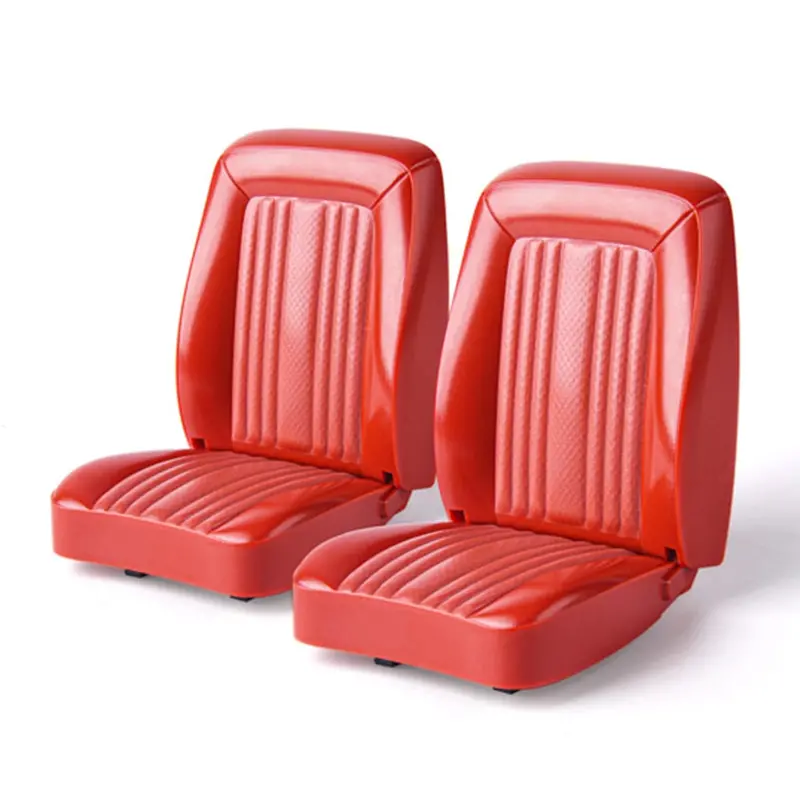 Plastic Retro Driver Seat For 1/10 Rc Crawler Car Traxxas Trx4 Trx-4 Bronco Chevrolet Blazer - Red 1