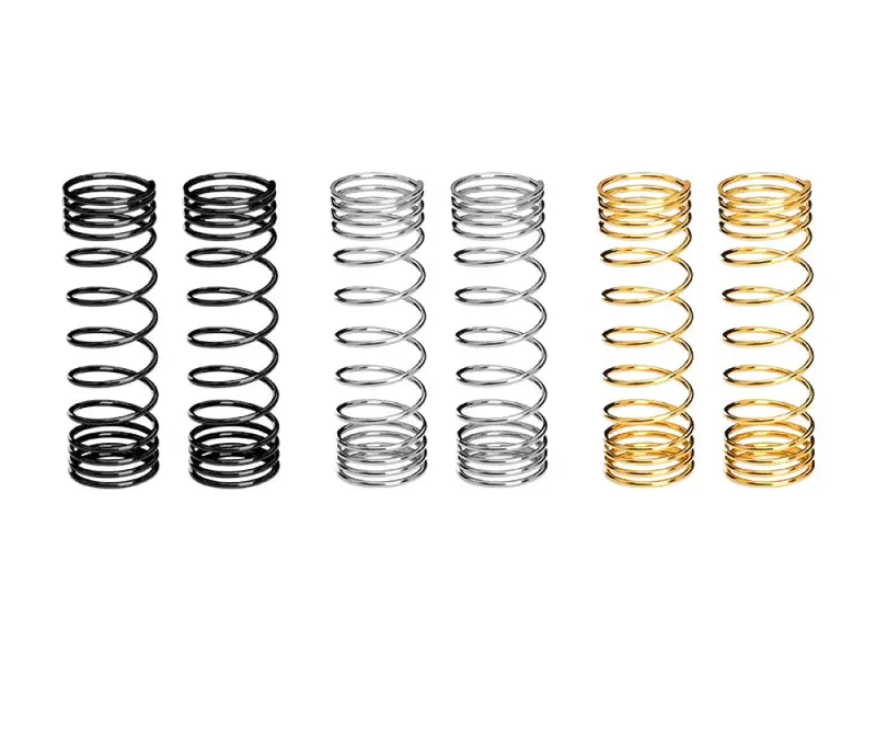 Progressive Spring Set For Traxxas 1:16 Mini Maxx 4Wd 107154-1 / Mini Xrt Vxl-3S 108076-1 Monster Truck Upgrades - Black+Silver+Gold 1