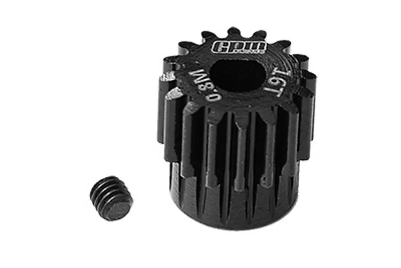 R/C Car Parts : 40Cr Steel Motor Gear 16T (32 Pitch, Module: 0.8Mm, Motor Tooth Diameter: 5Mm) 1