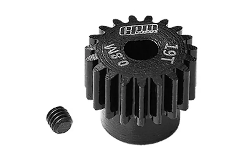 R/C Car Parts : 40Cr Steel Motor Gear 19T (32 Pitch, Module: 0.8Mm, Motor Tooth Diameter: 5Mm) 1