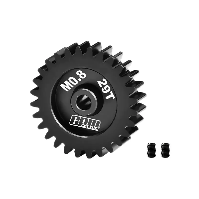 R/C Car Upgrade Parts : 40Cr Steel Motor Gear 29T (32 Pitch, Module 0.8Mm, Motor Tooth Diameter 3.175Mm, Tooth Surface Outer Diameter 24.7Mm) 1