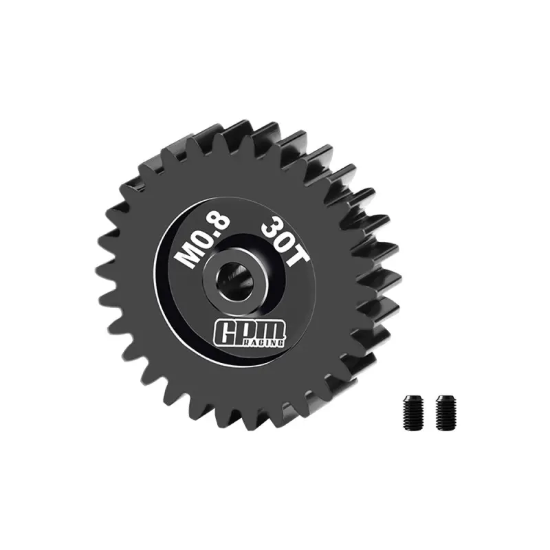 R/C Car Upgrade Parts : 40Cr Steel Motor Gear 30T (32 Pitch, Module 0.8Mm, Motor Tooth Diameter 3.175Mm, Tooth Surface Outer Diameter 25.5Mm) 1