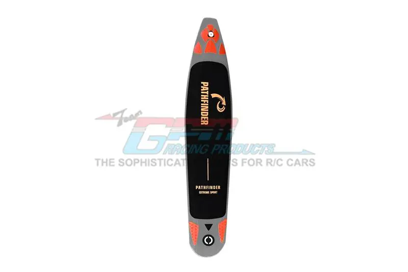 R/C Scale Accessories : 3D Printed Surfboard For 1:10 Crawlers - 1Pc Gray Silver 1