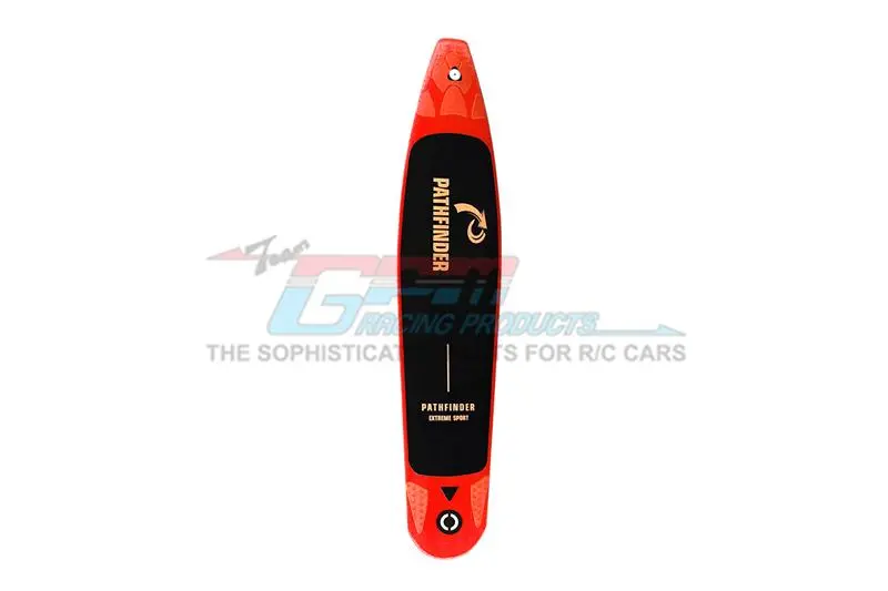 R/C Scale Accessories : 3D Printed Surfboard For 1:10 Crawlers - 1Pc Red 1