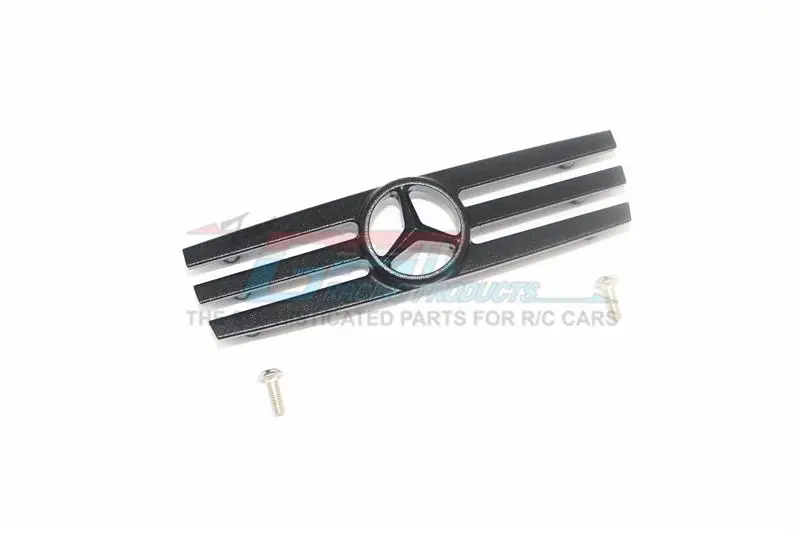 R/C Scale Accessories : Aluminum Grille For Traxxas Trx-4 Mercedes-Benz G500 (82096-4) / Trx-6 Mercedes-Benz G63 (88096-4) - 1Pc Set Black 1