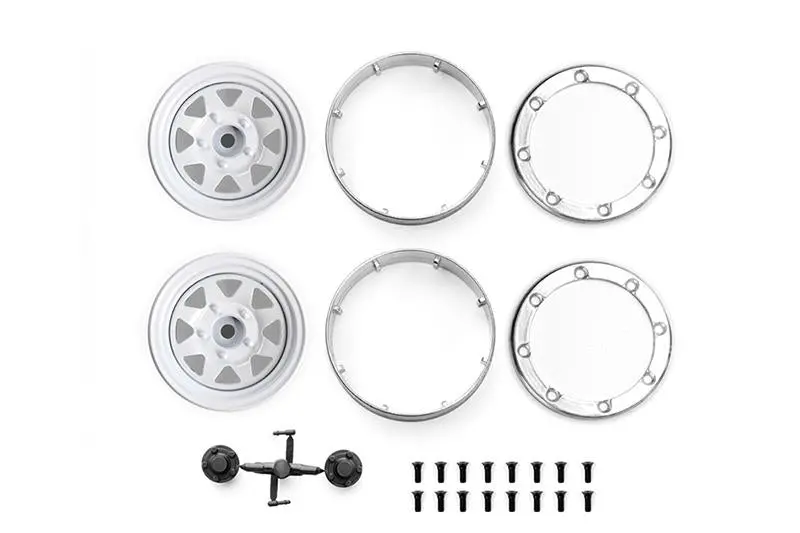 R/C Scale Accessories : Aluminum Wheel 1.9" For 1:10 Crawlers (Design A) - 24Pc Set 1