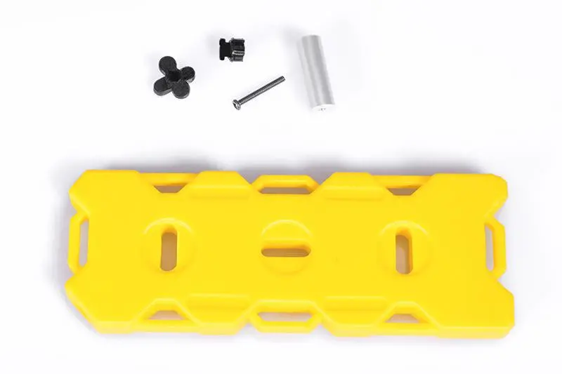 R/C Scale Accessories : Auxiliary Plastic Fuel Tank For Trx-4 Trail Defender Crawler - 1 Set Yellow 1