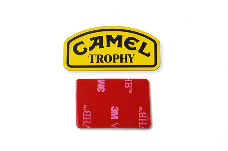 R/C Scale Accessories : Camel Trophy Metal Plate For Trx-4 Trail Defender Crawler - 1Pc 1