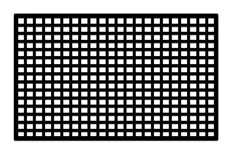 R/C Scale Accessories : Elastic Netting For Cargo Or Windows - 1Pc Black 1
