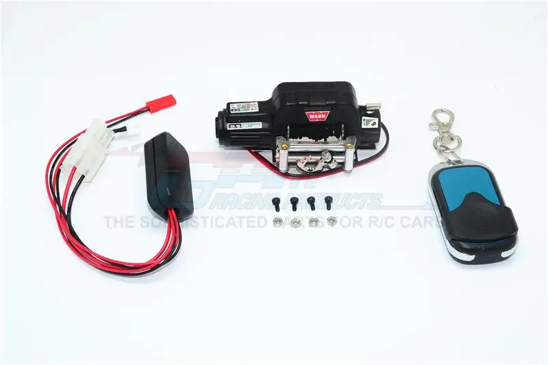 R/C Scale Accessories : Electric Winch Trailer Hook For 1:10 Crawlers - 11Pc Set 1