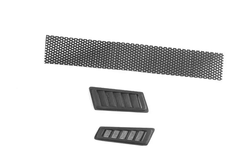 R/C Scale Accessories : Fender Vent For Traxxas Trx-4 Mercedes-Benz G500 (82096-4) - 3Pc Set Black 1