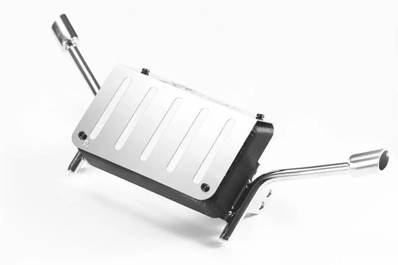 R/C Scale Accessories : Fuel Tank + Exhaust Pipe For Traxxas Trx-4 Chevrolet K5 Blazer (82076-4) - 1 Set 1