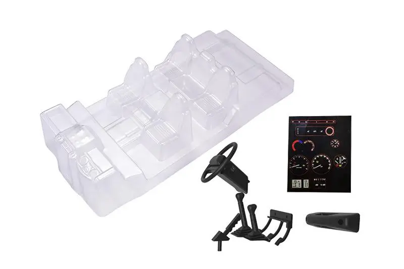 R/C Scale Accessories : Interior Decoration For Traxxas Trx-4 Land Rover Defender D110 - 8Pc Set 1