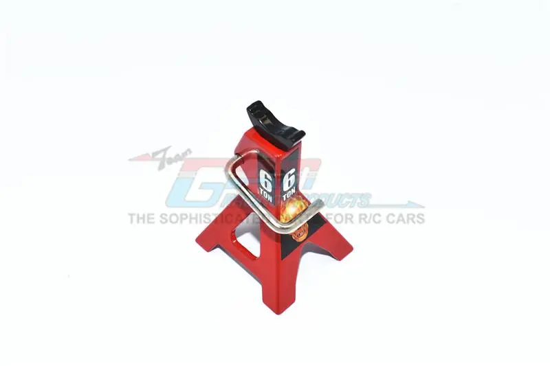R/C Scale Accessories : Metal Jack Repair Tool For 1:10 Crawlers (Style No.6) - 1Pc Set Red 1