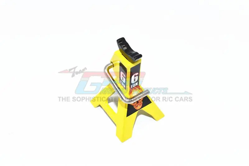 R/C Scale Accessories : Metal Jack Repair Tool For 1:10 Crawlers (Style No.6) - 1Pc Set Yellow 1