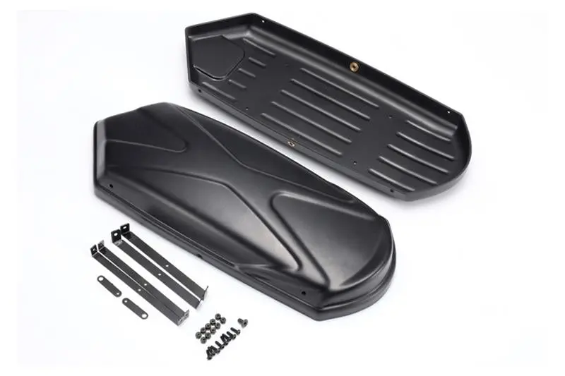 R/C Scale Accessories : Roof Trunk For Traxxas Trx-4 Mercedes-Benz G500 (82096-4) / Trx-6 Mercedes-Benz G63 (88096-4) - 1 Set Black 1