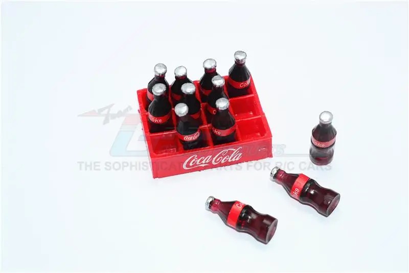 R/C Scale Accessories : Simulation Coca Cola Rack For 1:10 Crawlers - 1 Set 2