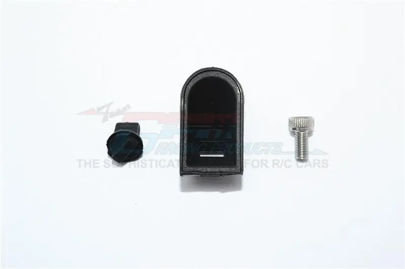 R/C Scale Accessories : Simulation Sla Fuel Tank Opening For Trx-4 Crawler - 1Pc Set Black 1