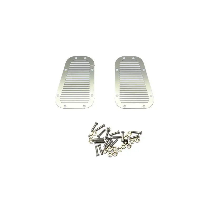 R/C Scale Accessories : Simulation Stainless Steel Fender Vent For Trx-4 Crawler - 1Pr Set 1