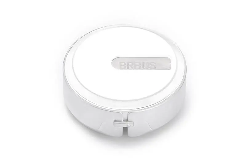 R/C Scale Accessories : Spare Tire Cover For Traxxas Trx-4 Mercedes-Benz G500 (82096-4) / Trx-6 Mercedes-Benz G63 (88096-4) - 1 Set White 1