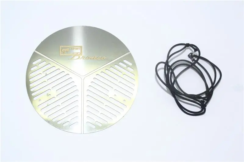 R/C Scale Accessories : Spare Tire Cover For Trx-4 Ford Bronco (82046-4) - 1Pc Set 1