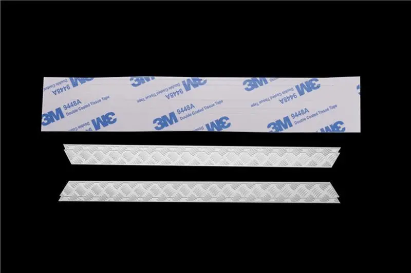 R/C Scale Accessories : Stainless Steel Slip Proof Tread (Version A) For Traxxas Trx-6 Mercedes-Benz G63 (88096-4) - 4Pc Set 1