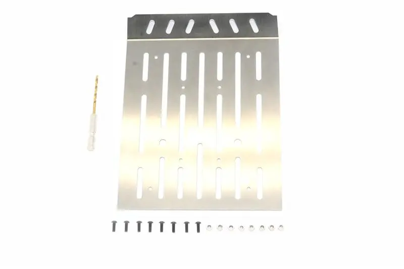 R/C Scale Accessories : Stainless Steel Truck Trunk Lid (Style B) For Traxxas Trx-6 Mercedes-Benz G63 (88096-4) - 19Pc Set 1