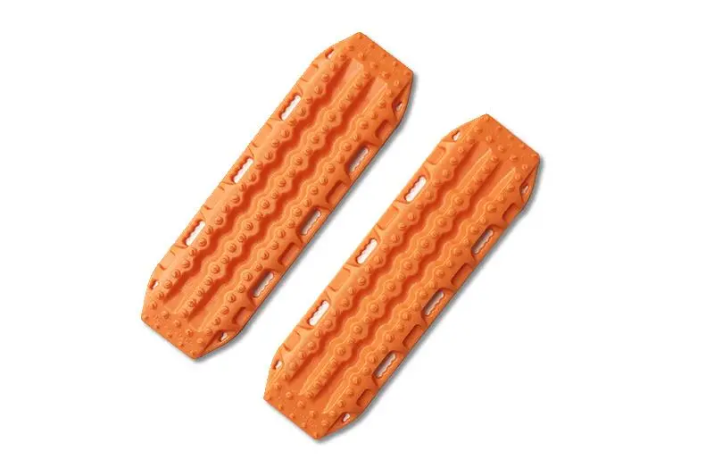 R/C Scale Accessories : Traction Board For 1:10 Crawlers -2Pc Set Orange 1