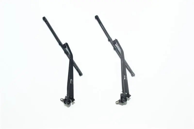 R/C Scale Accessories : Windscreen Wiper For Trx-4 Trail Defender Crawler - 2Pc Set Black 1