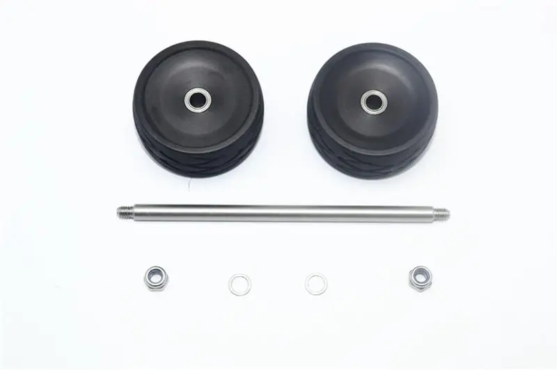 Rebuild Kit For Gpm Optional Rear Wheelie Item# Mao040r For Arrma 1/8 Outcast 6S Blx Stunt Truck - 7Pc Set Black 1